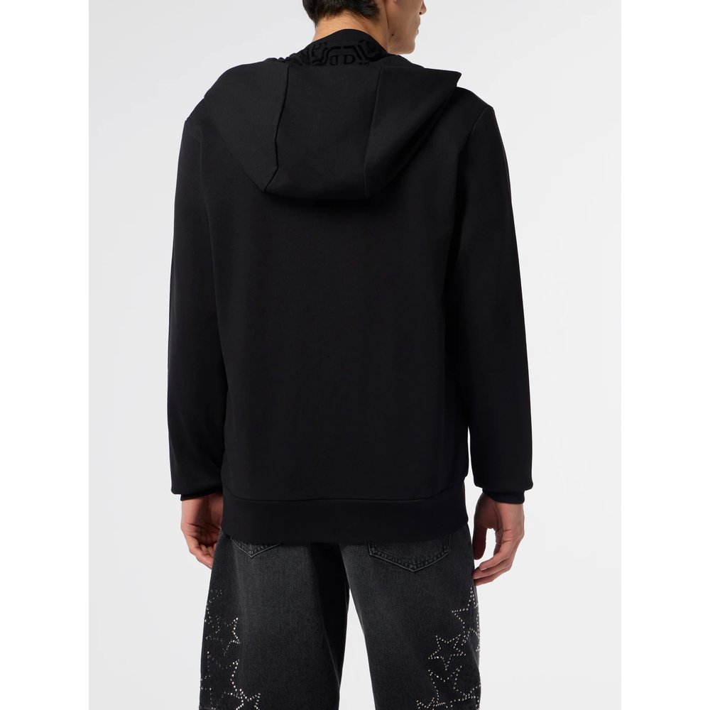 Хлопковая худи на молнии Philipp Plein 3