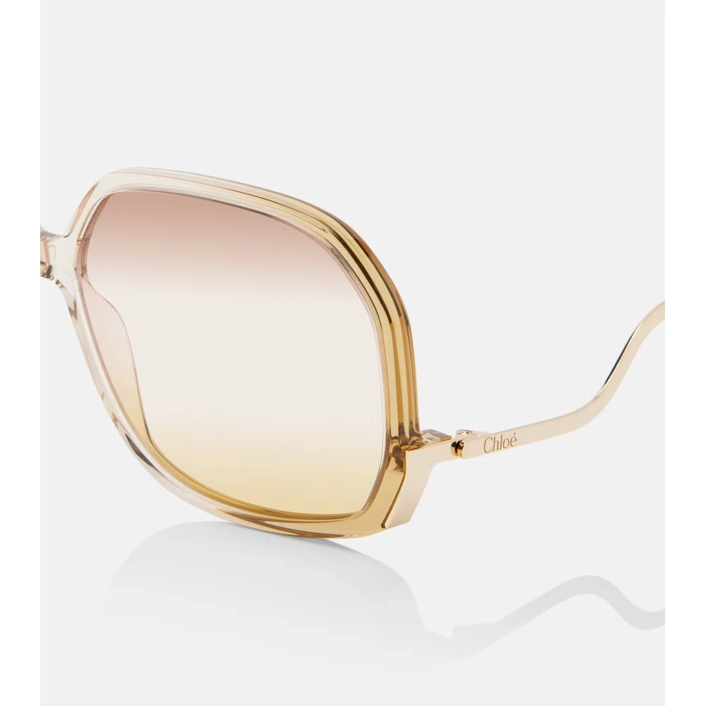 Wavy square sunglasses 2