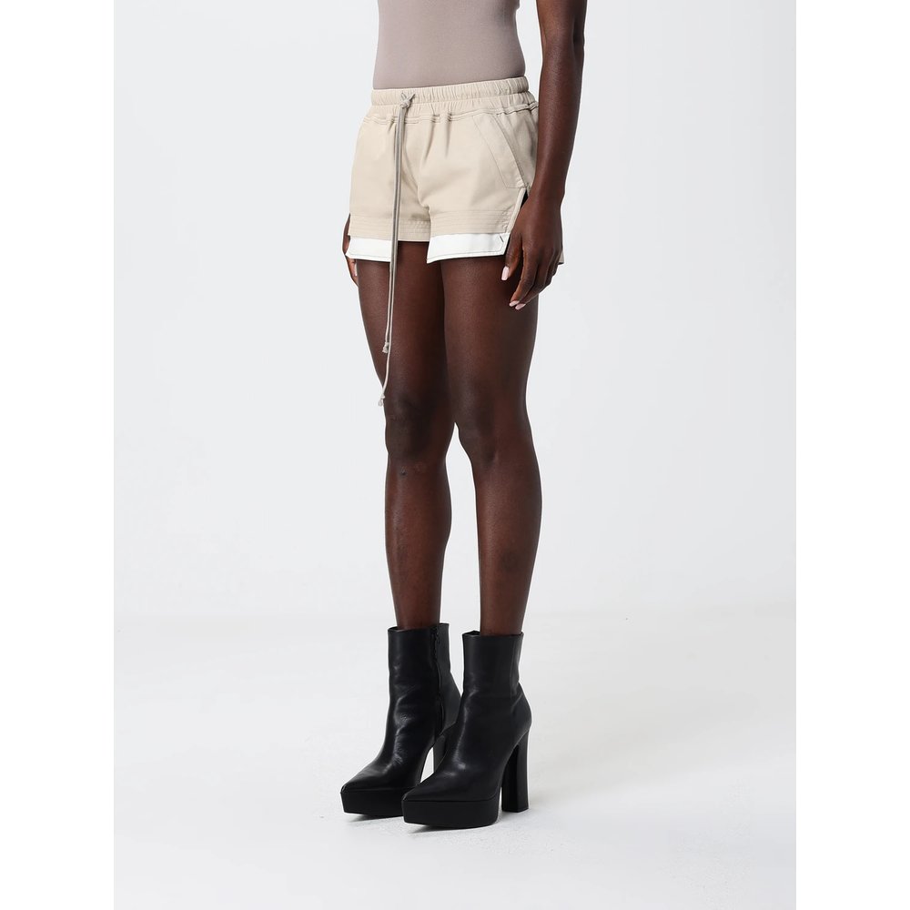 Кожаные шорты Rick Owens на кулиске 4