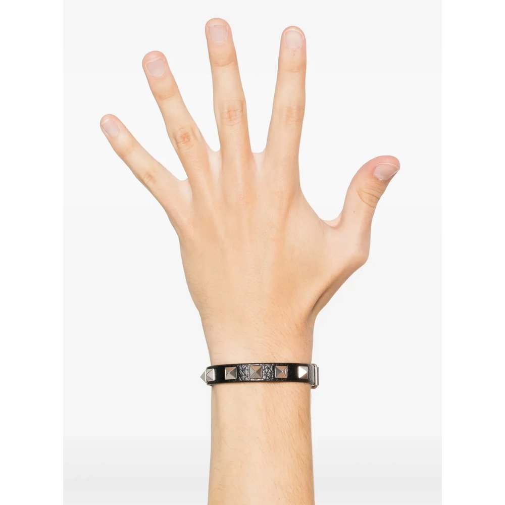 Кожаный браслет Rockstud 2