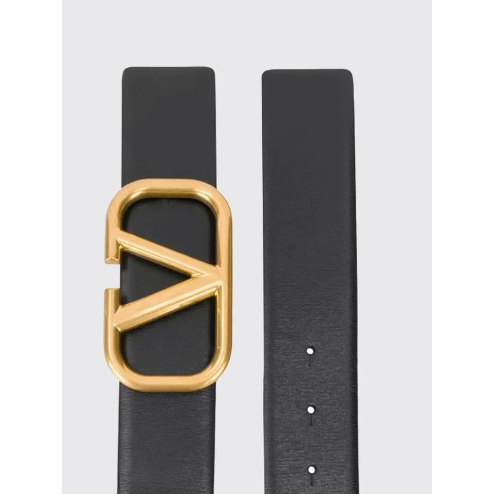 Двусторонний ремень VLogo Signature Valentino Garavani из гладкой телячьей кожи 2