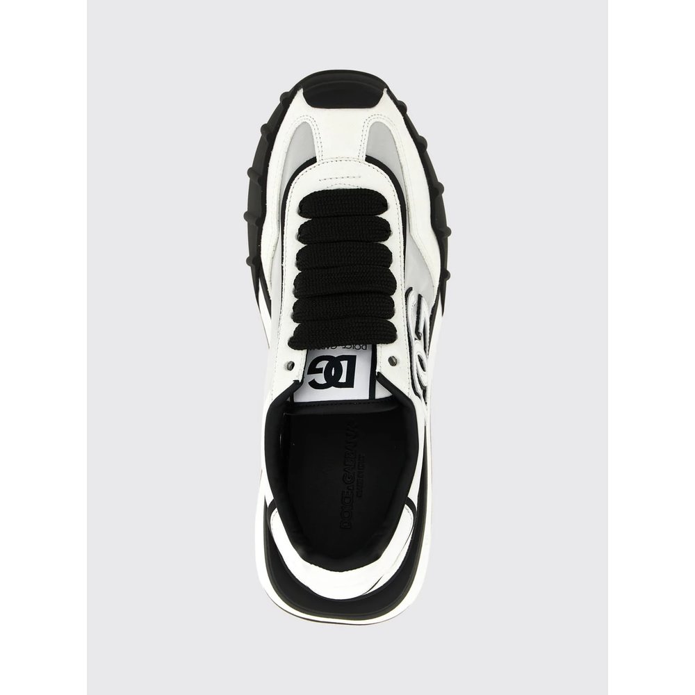 Кроссовки DG Athletic Dolce & Gabbana из кожи и нейлона с монограммой DG 4