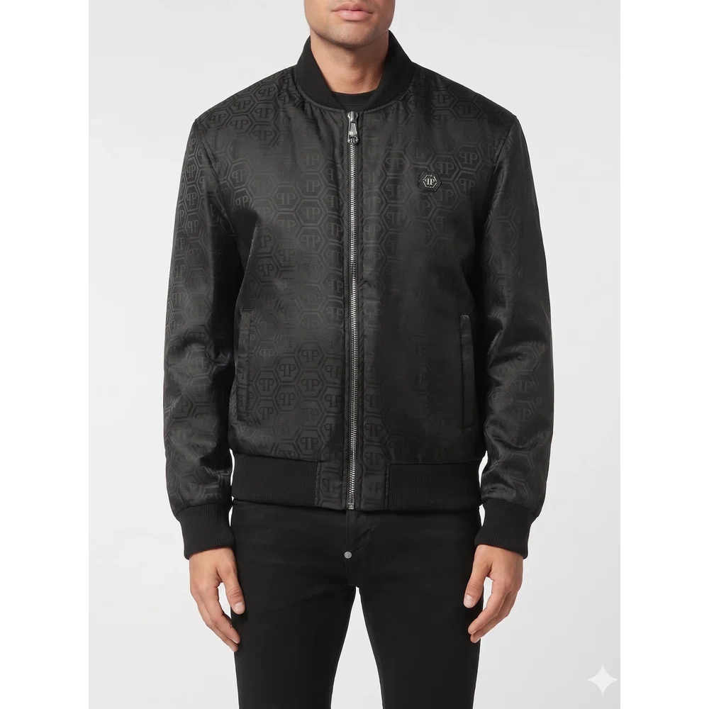 Нейлоновый бомбер PP Philipp Plein 1