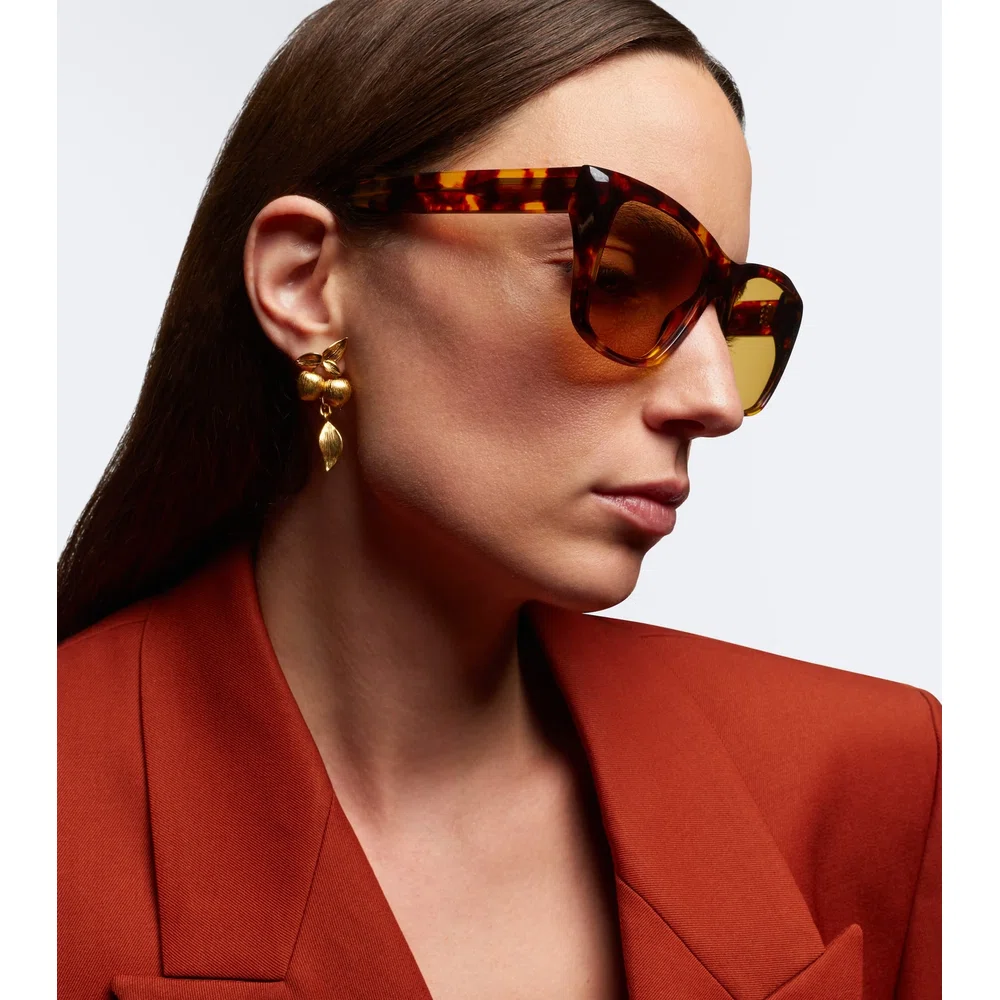 Солнцезащитные очки Saint Laurent SL 276 "кошачий глаз". 5