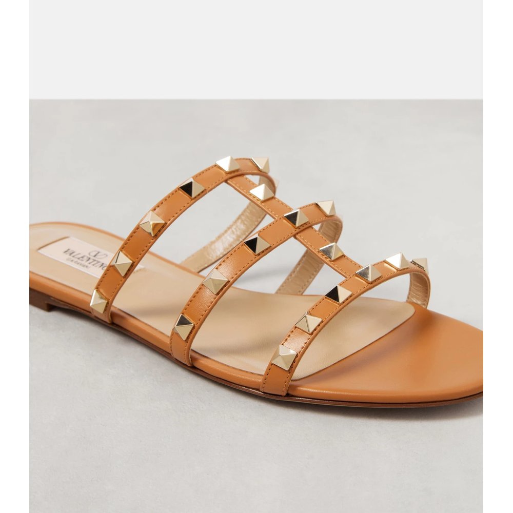 Кожаные сандалии Rockstud 5