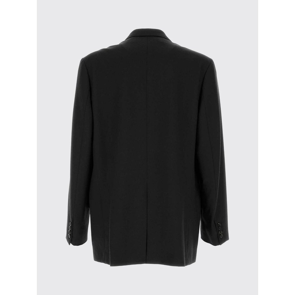 Двубортный пиджак Dries Van Noten из чистой шерсти с остроконечными лацканами 3