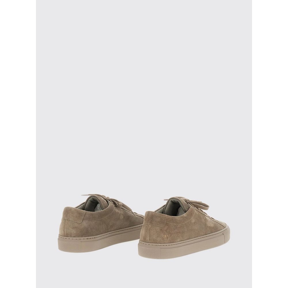 Низкие кроссовки Achilles Premium Common Projects из замши с логотипом 3