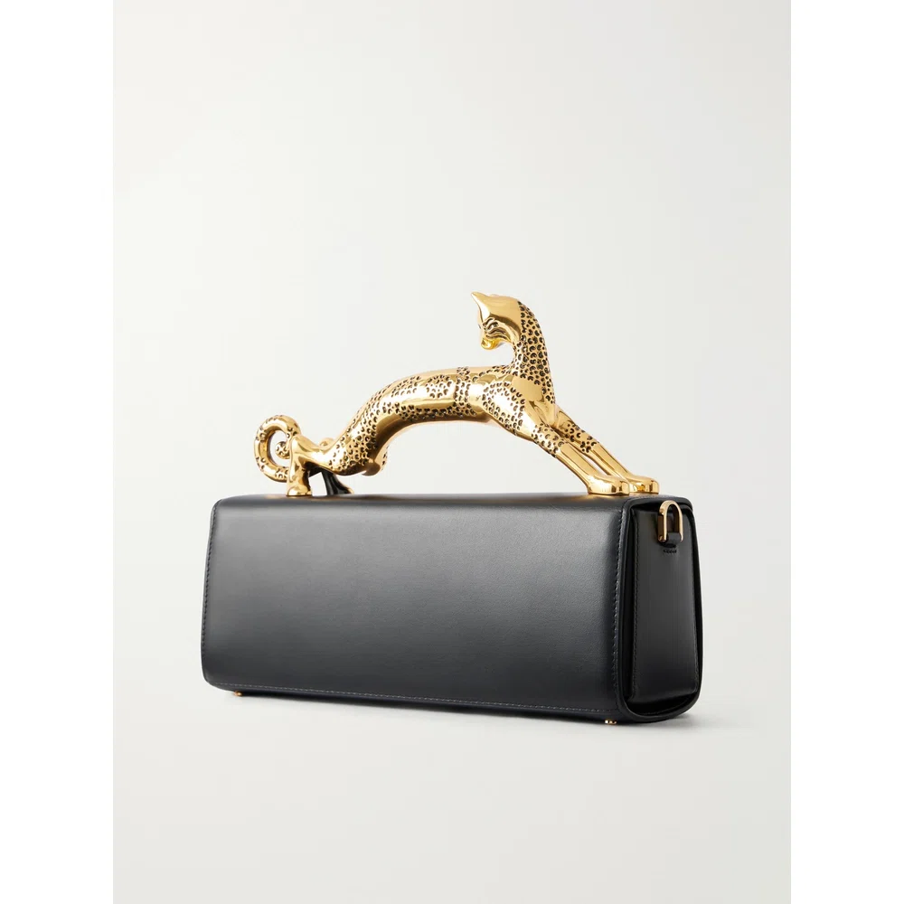 Клатч из кожи LANVIN "Карандашный кот" 4