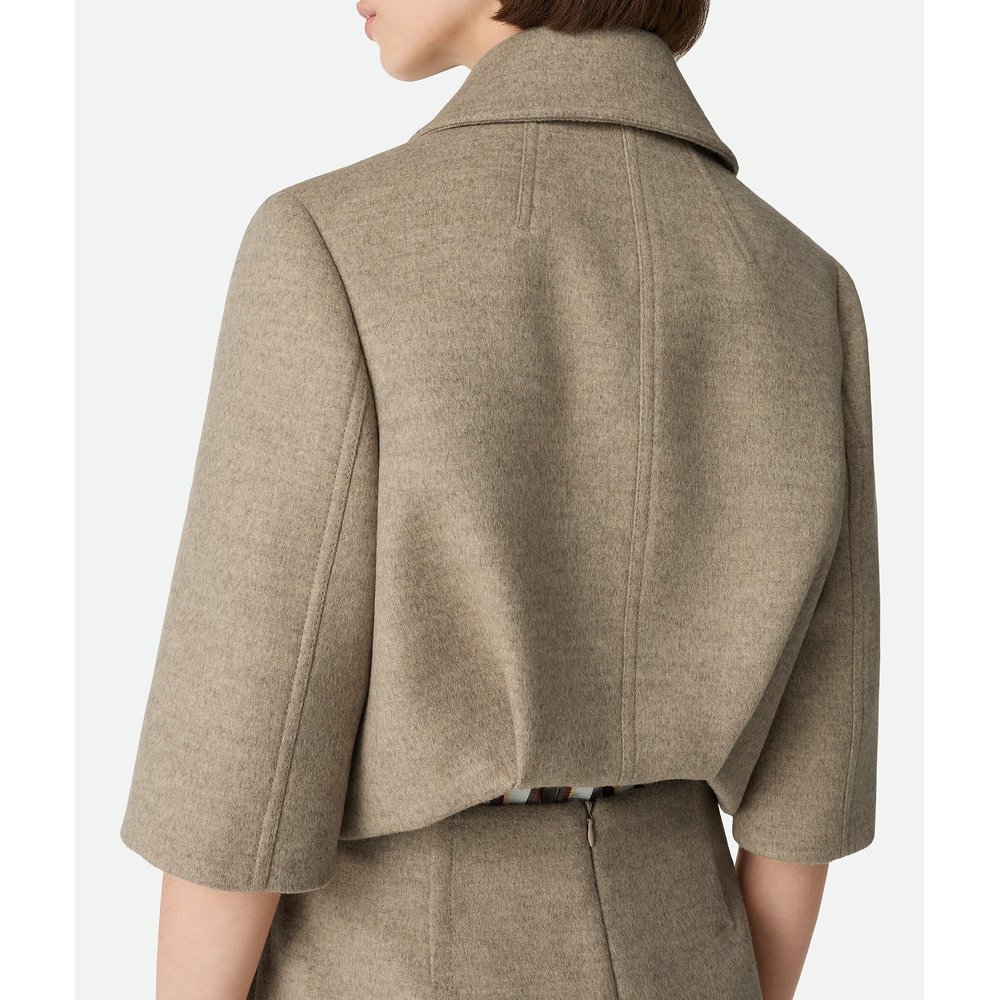 Wool And Cashmere Cropped Jacket 5