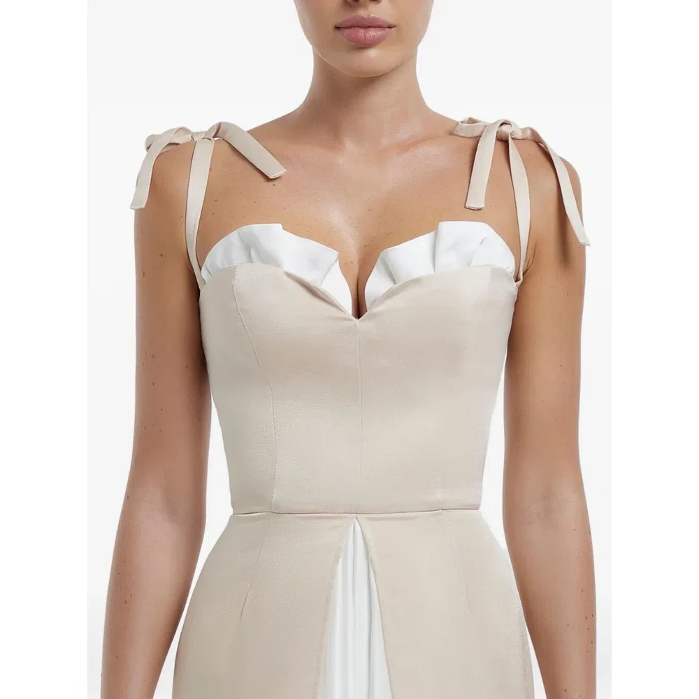 Платье миди Flowy Slit 5