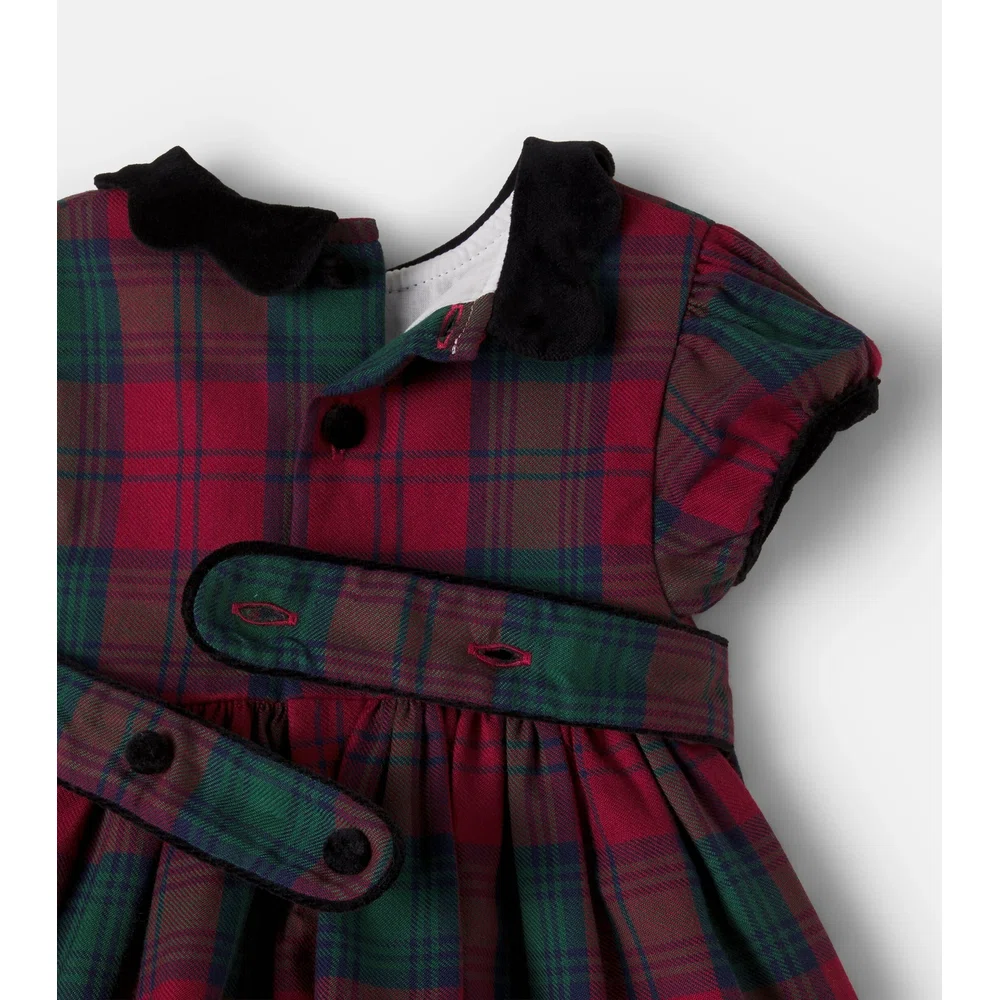 Baby Arcadia cotton dress and bloomers set 3