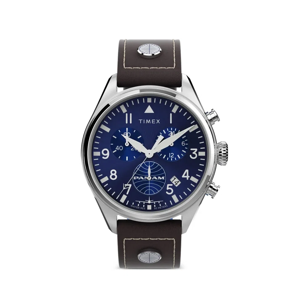 наручные часы Pan Am Waterbury 42 мм 1