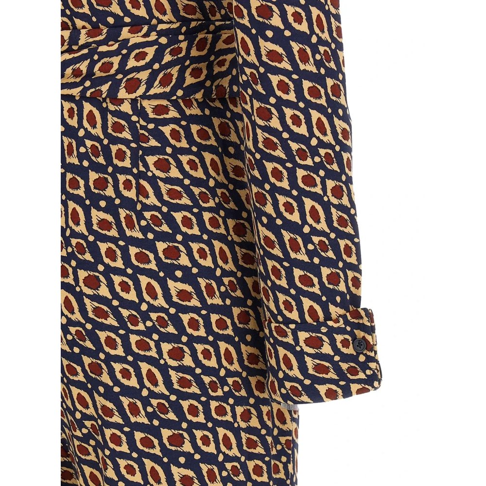Комбинезон с морским принтом Diane von Furstenberg Michele Murano Eye Diagonale 3