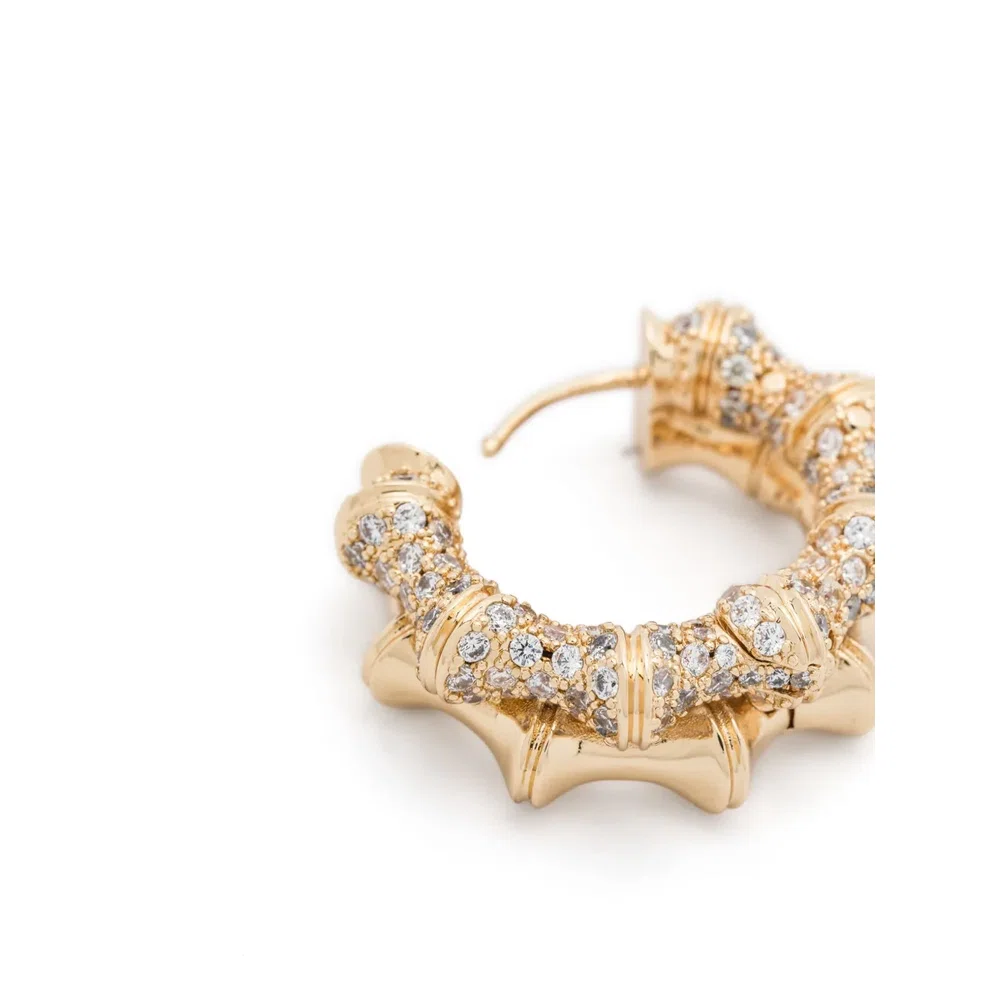 DOUBLE PAVE BAMBU HOOPS 3