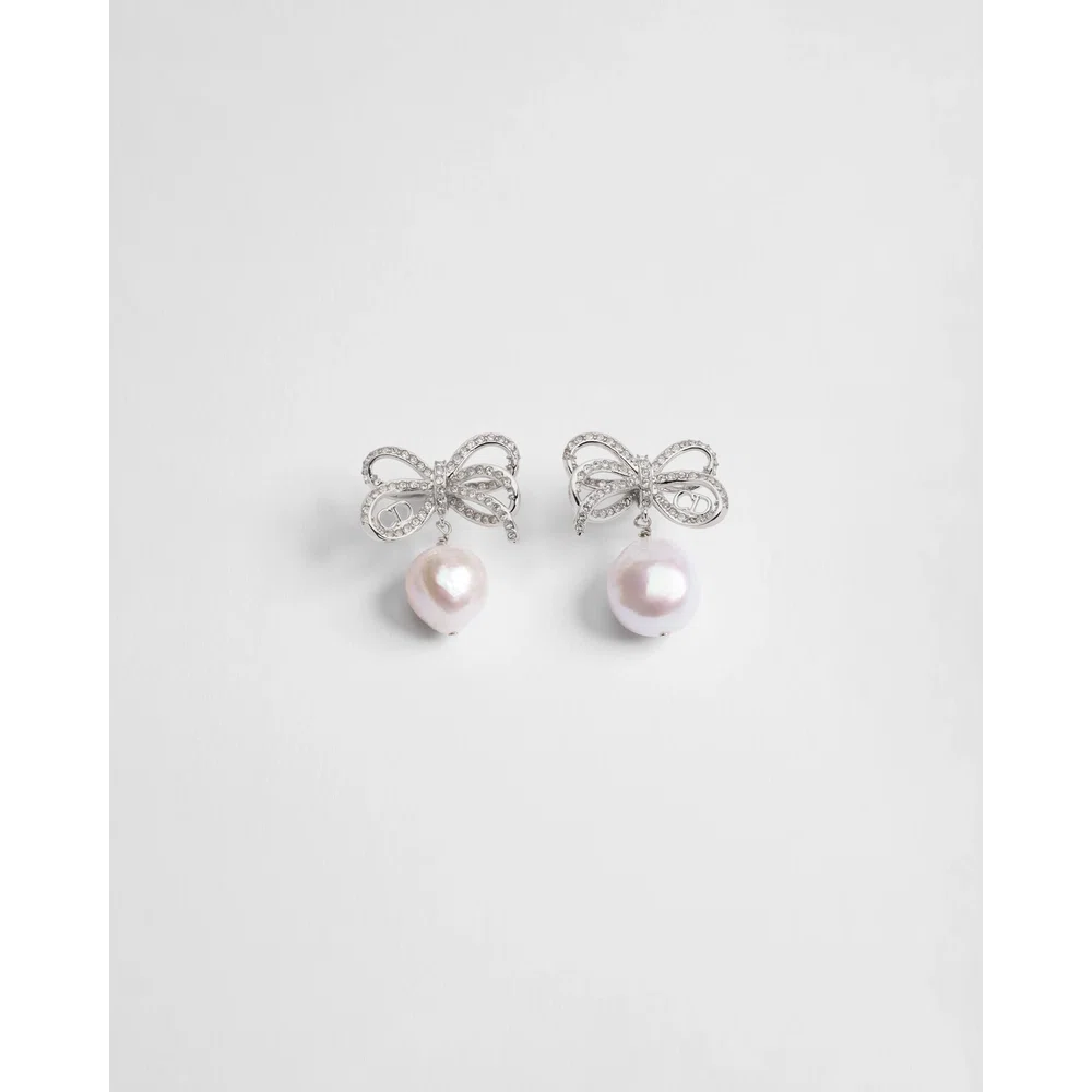 Серьги Dior Infinity Bow 1