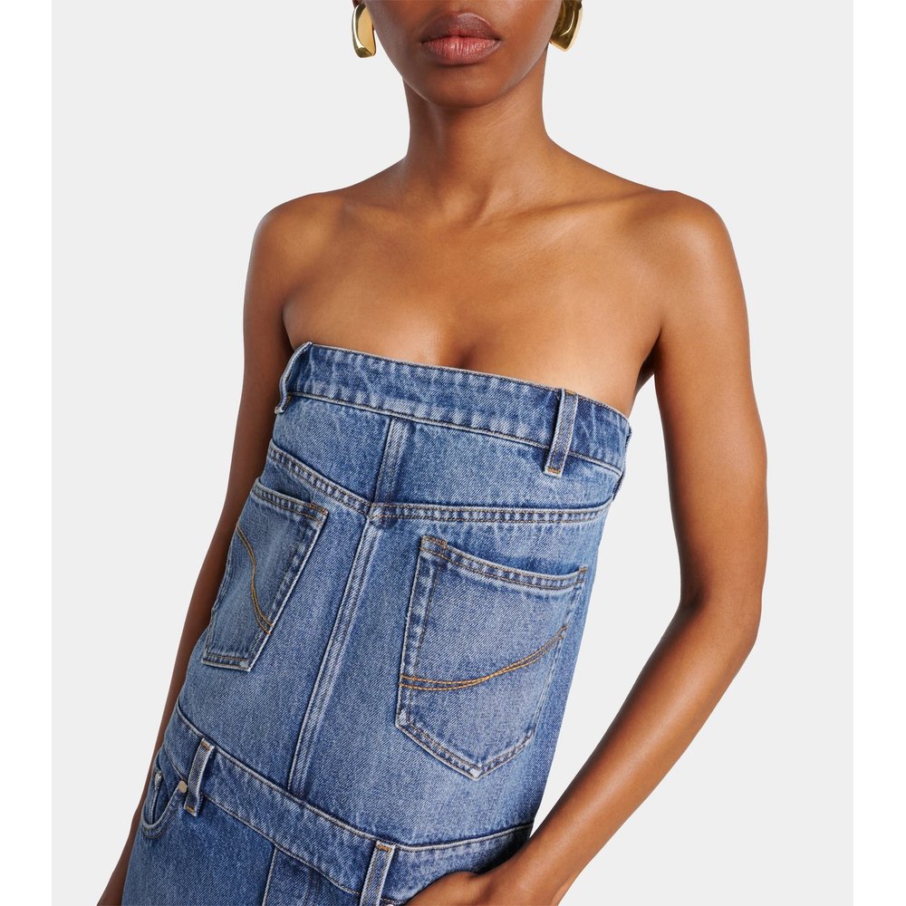 Denim maxi dress 4