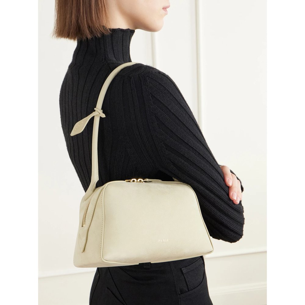 Le Bouledogue mini nubuck shoulder bag 6