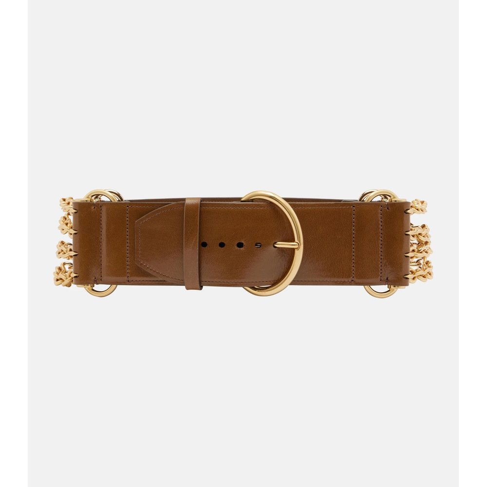 Chloé Camera Chain leather belt 1