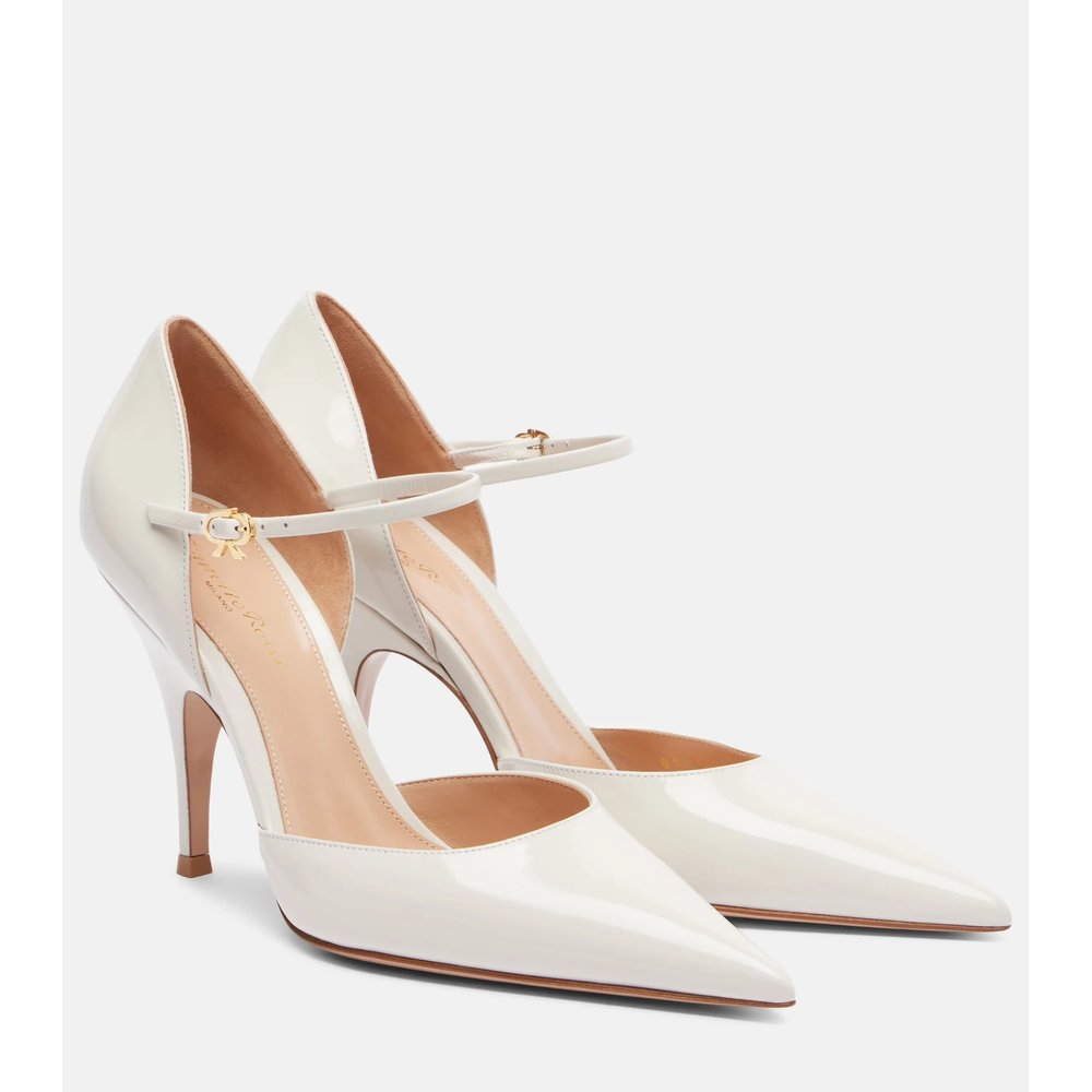 Sofia D'Orsay patent leather pumps 1