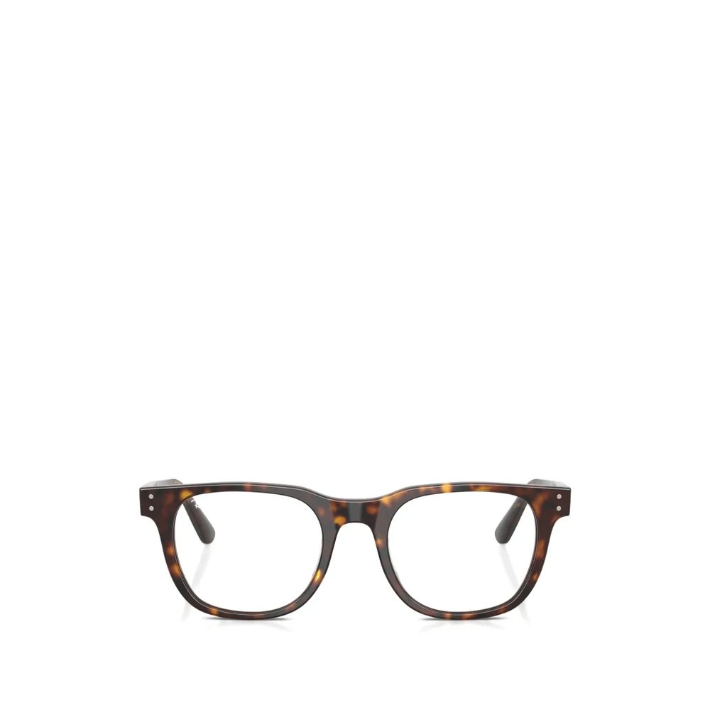 Очки в квадратной оправе Ray-Ban RB5461D с эффектом черепаховой расцветки. 1