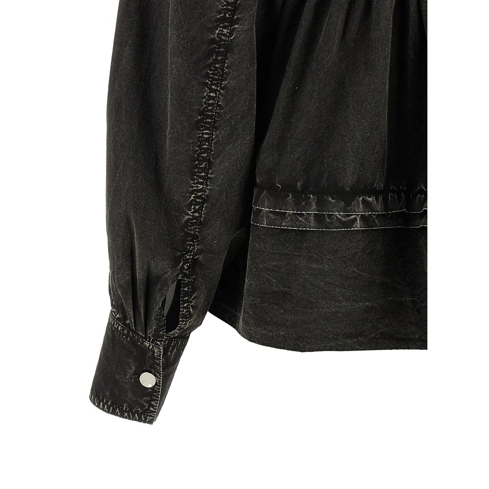 Блузка «Black Washed Frill» 4