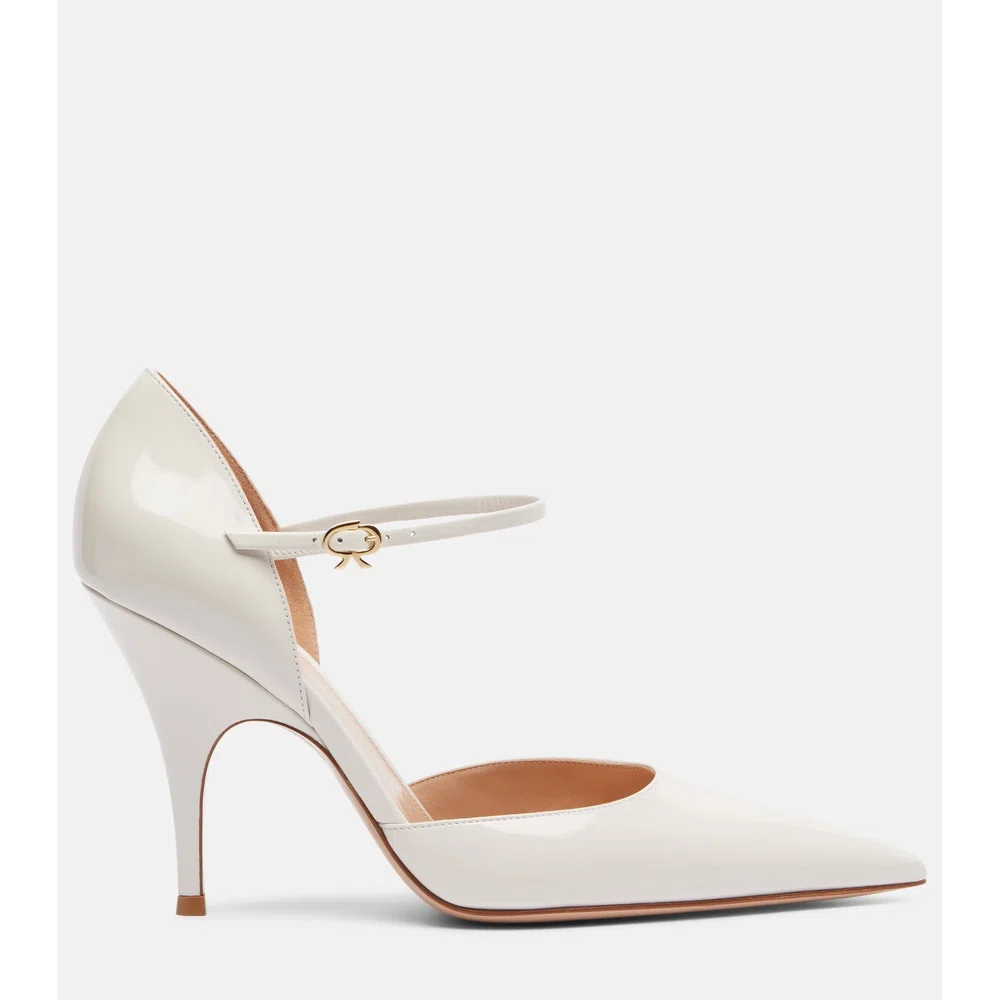 Sofia D'Orsay patent leather pumps 5
