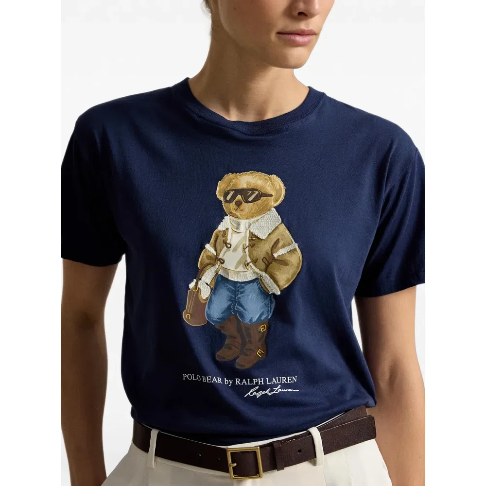 футболка Winter Polo Bear из джерси 5