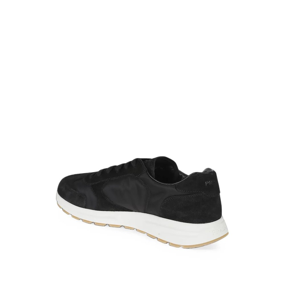 Кроссовки Prax из замши и Re-Nylon 3