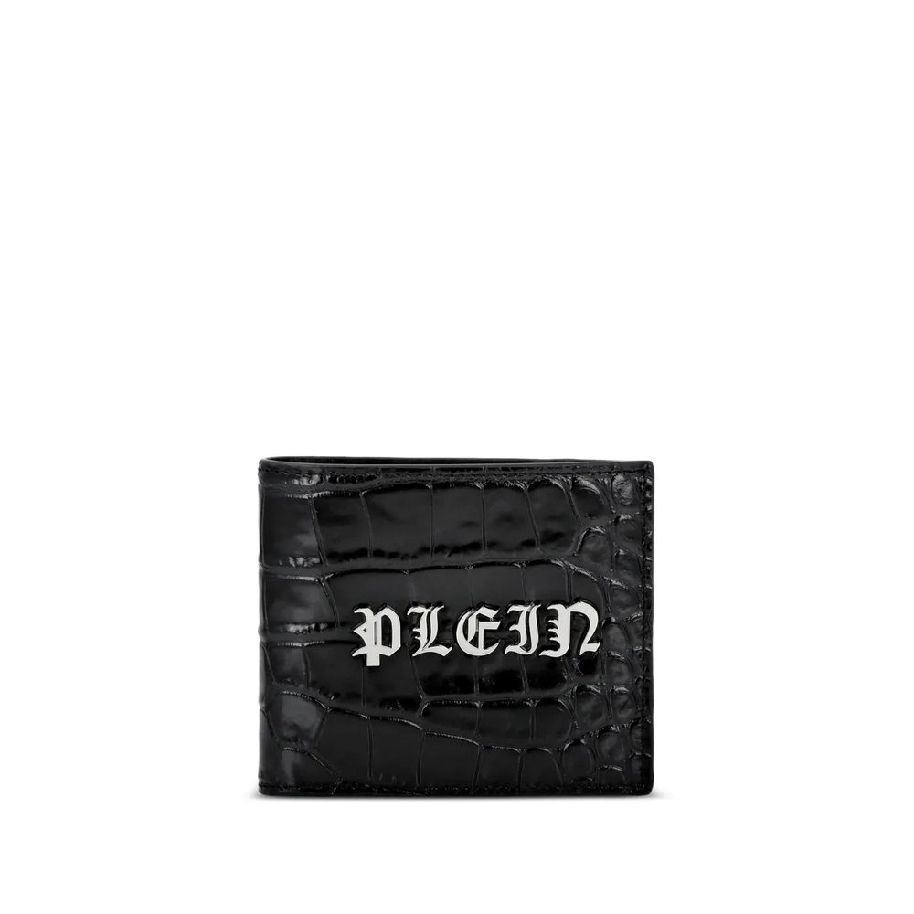 Кошелек Gothic Plein с тиснением под крокодила 1