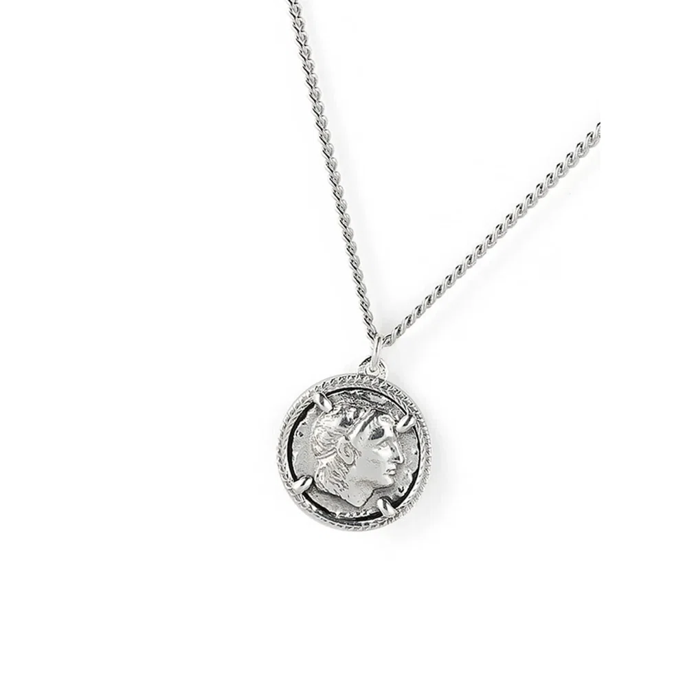 Серебряное колье Caesar Coin 2
