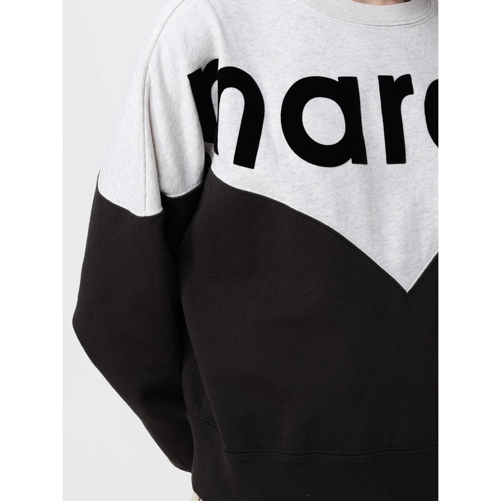 Двухцветная толстовка Isabel Marant Étoile 4