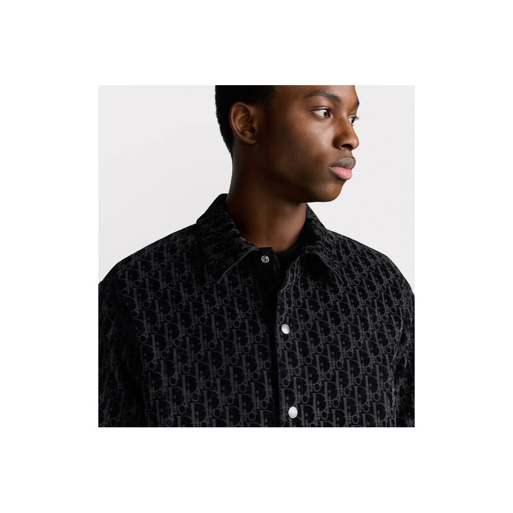 Рубашка-овершот Dior Oblique 5