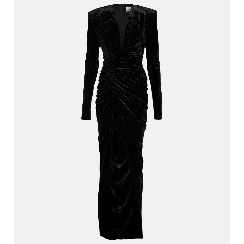 Velvet gown 1
