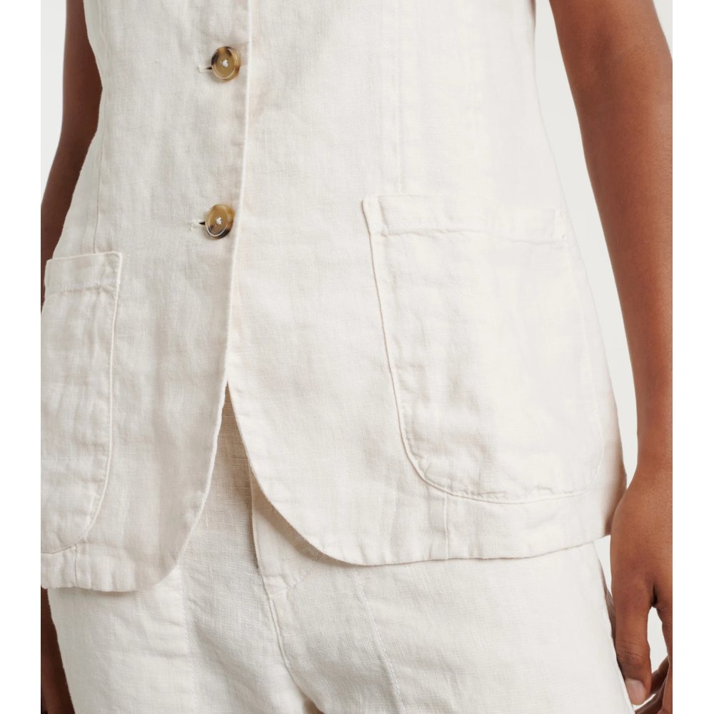 Acie linen vest 5