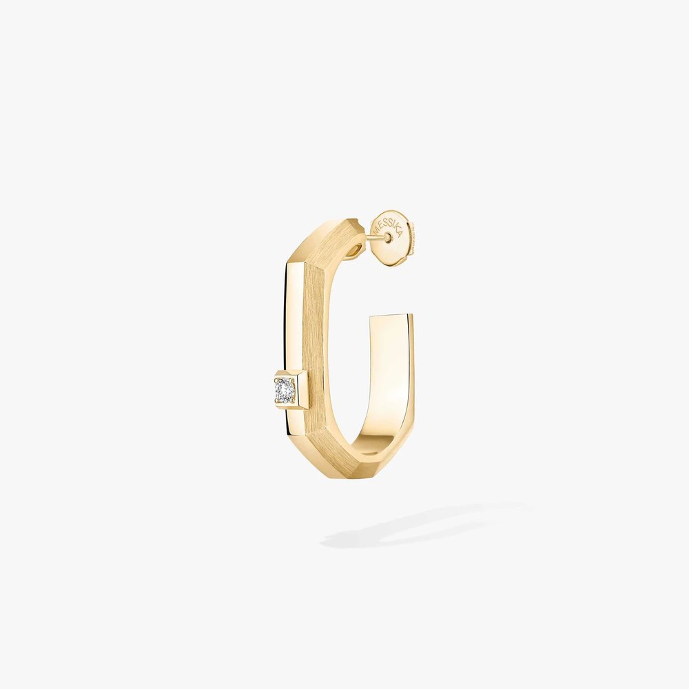 Маленькая одиночная серьга-кольцо Moderniste 1
