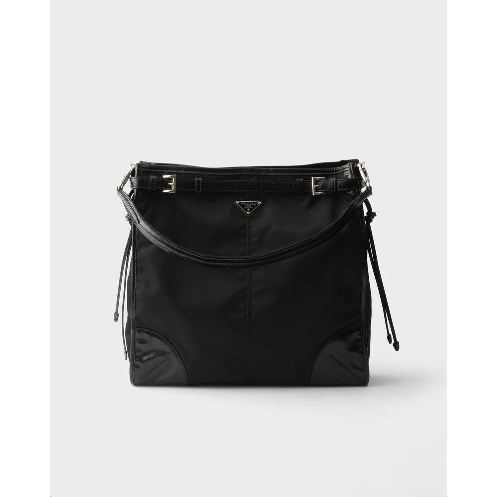 Сумка Prada Бонни Re-Nylon и кожаная сумка через плечо 1