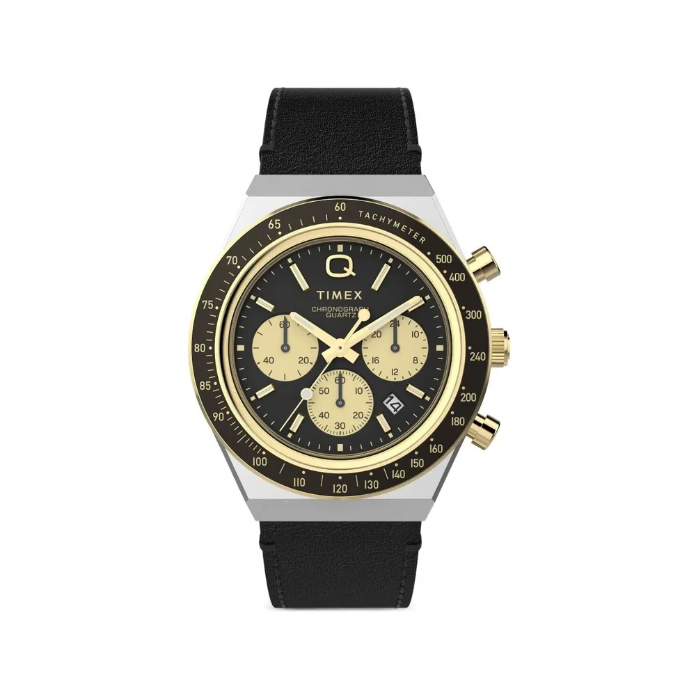Часы Q Timex Chronograph, 40 мм 1