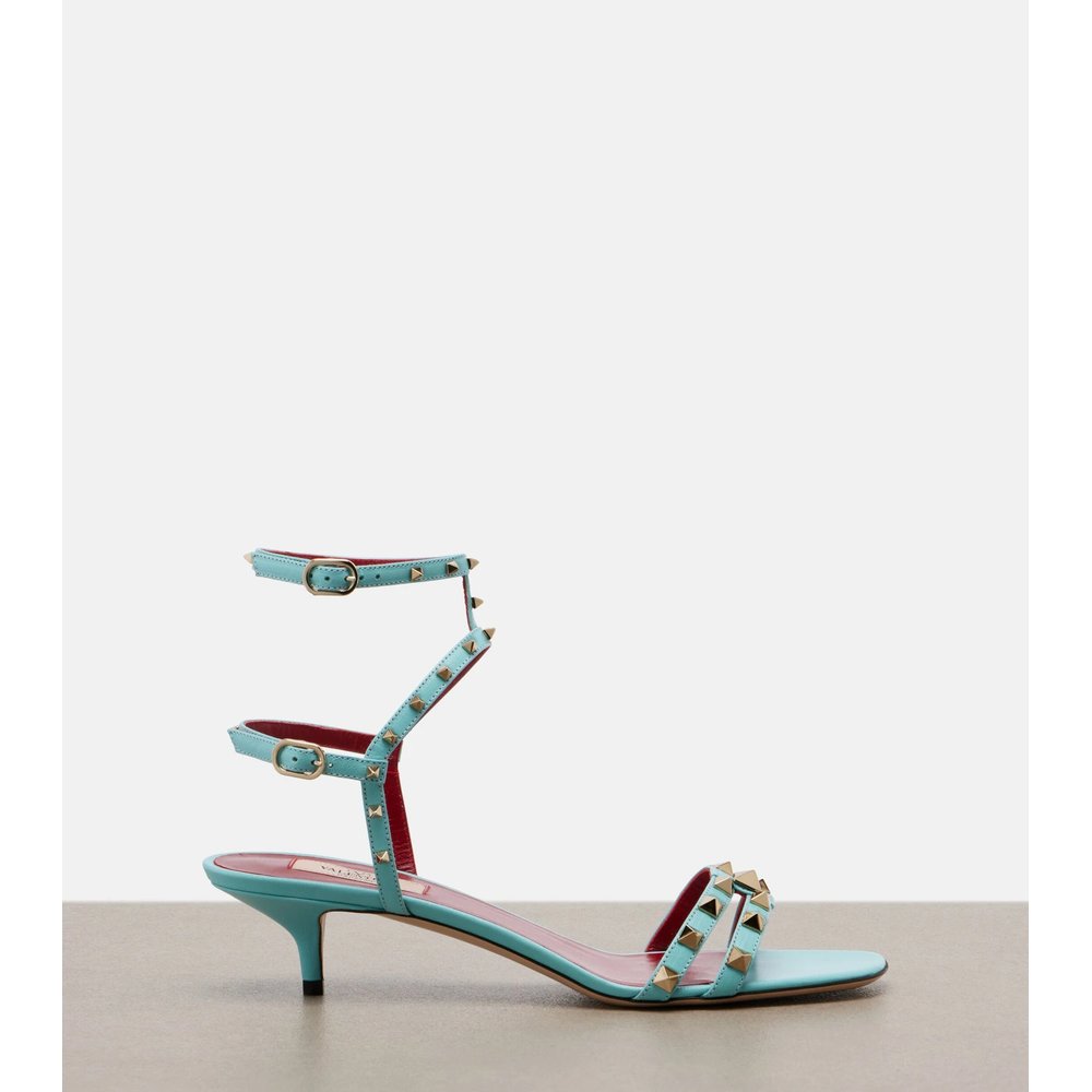 Кожаные сандалии Rockstud 5