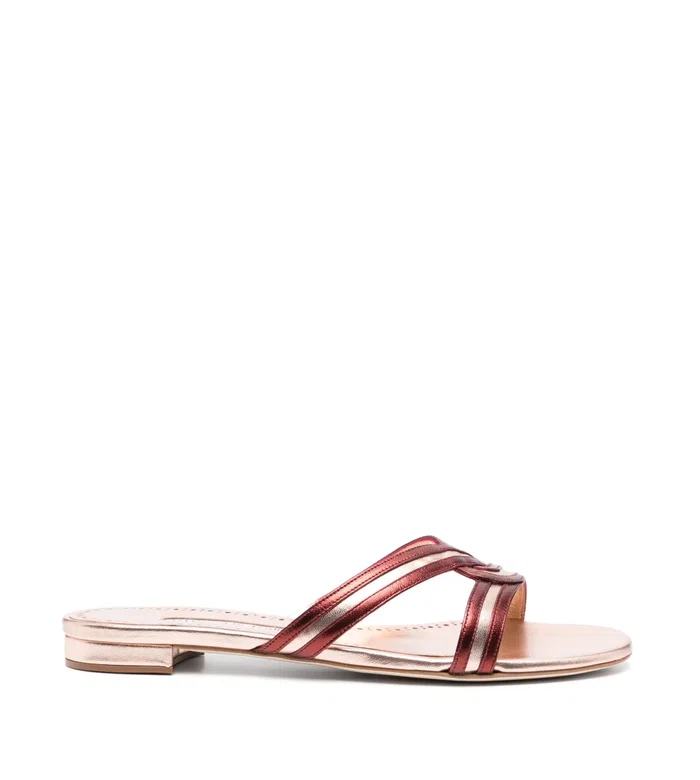 Gasachan leather slides