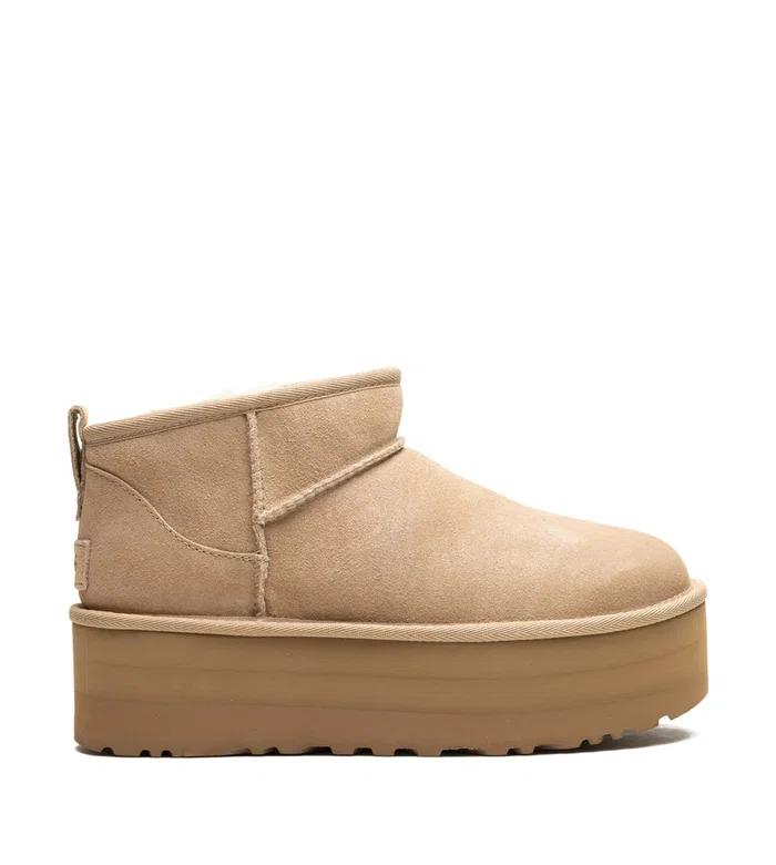 Угги Classic Ultra Mini Platform Sand