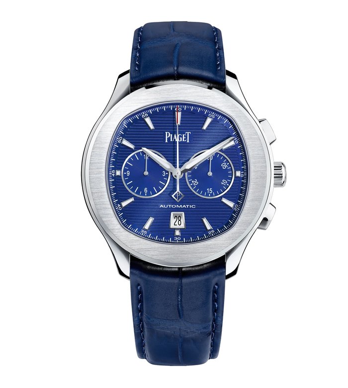 PIAGET POLO ХРОНОГРАФ АВТОМАТИЧЕСКИЙ ИЗ НЕРЖАВЕЮЩЕЙ СТАЛИ - G0A43002