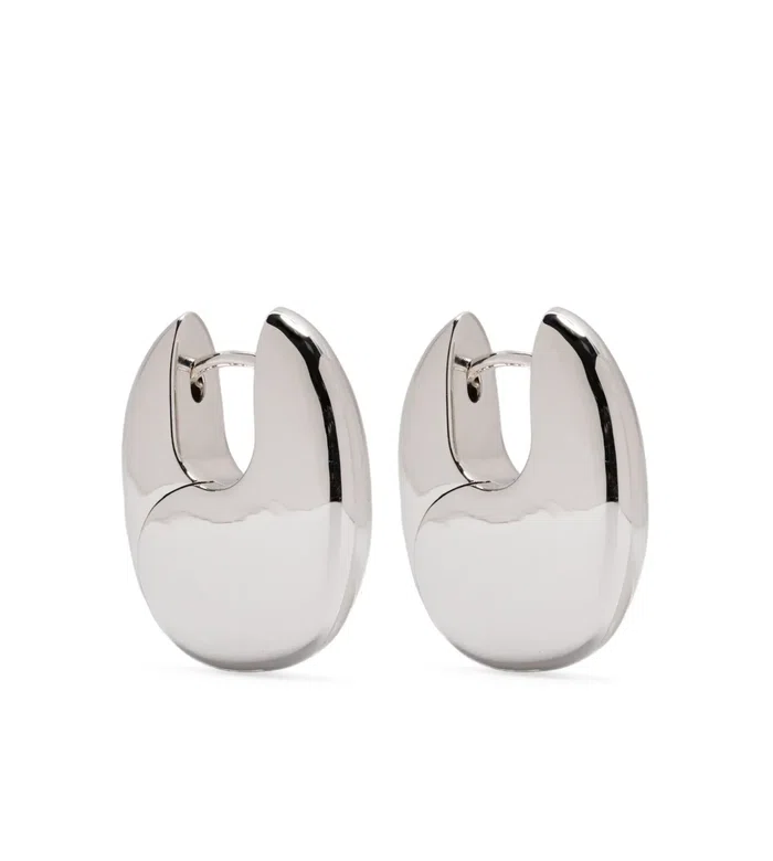 Серьги из серебра 925 пробы Medium Pebble