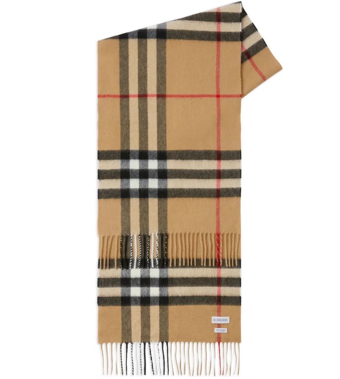 Кашемировый шарф в клетку Vintage Check
