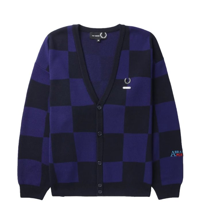 Кардиган с логотипом из коллаборации с Raf Simons