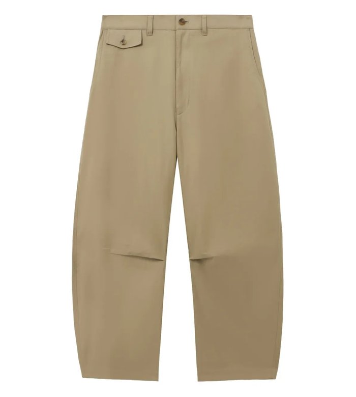 Triple Layer wide-leg trousers