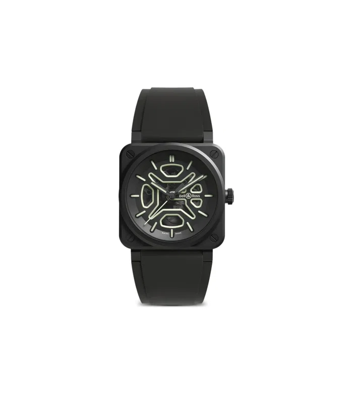Наручные часы BR-03 Skeleton Lum Ceramic 41 мм