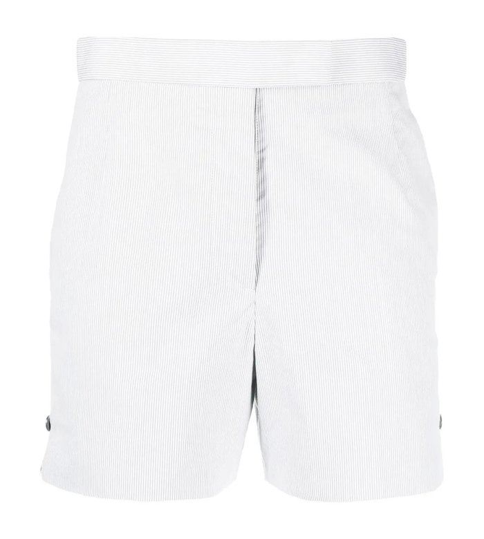 Striped tailored shorts
