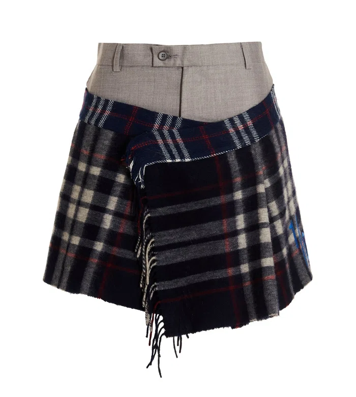 Юбка 'Check Scarf Reworked'