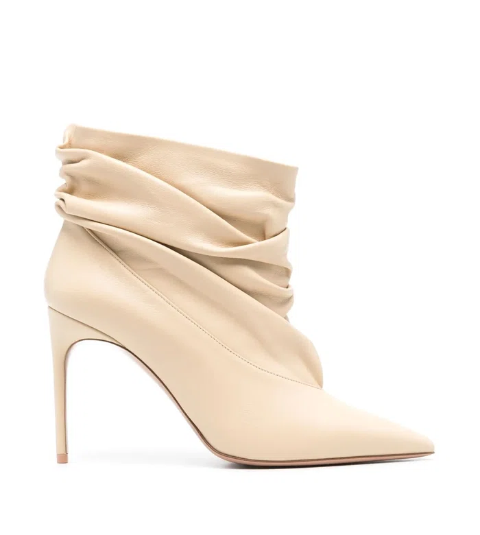 Ботильоны Francesca 100 из коллаборации с Malone Souliers