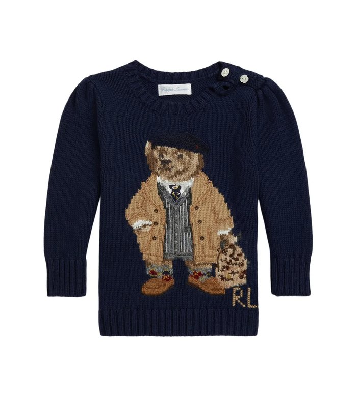 Свитер с принтом Polo Bear